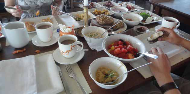 Frühstück in der Sansibar, Sylt